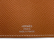 Load image into Gallery viewer, HERMES Bearn Quadruple Key Case Gold Epsom
