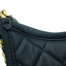 Load image into Gallery viewer, CHANEL Matelasse Chain Hobo BlackAS4666 Calf Leather
