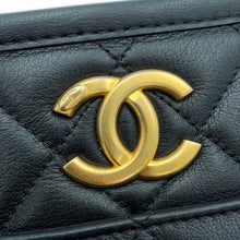 Load image into Gallery viewer, CHANEL Matelasse Chain Hobo BlackAS4666 Calf Leather

