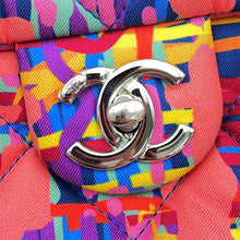 将图像加载到图库查看器中，CHANEL Backpack Multicolor Nylon
