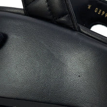 Load image into Gallery viewer, CHANEL Leather Sandals BlackG39918-X01000-94305 Lambskin Size 38 1/2
