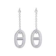 HERMES Chaine d'Ancre Farandole Earrings SV925