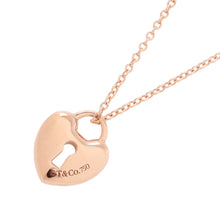 Load image into Gallery viewer, TIFFANY&amp;Co. Heart Rock Necklace 18K Pink Gold
