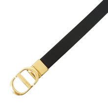 Load image into Gallery viewer, Dior 30Montaigne Reversible Belt Size 70 Black/Latte WhiteB0446UWGA_M911 Smooth Calf Leather
