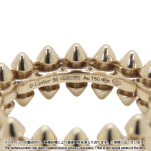 Load image into Gallery viewer, CARTIER Crash de Cartier Ring Size Medium/56/#16B4239156/B4239100 18K Yellow Gold
