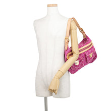 Load image into Gallery viewer, LOUIS VUITTON Baggy FuchsiaM95212 Monogram Denim Size PM
