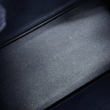 将图像加载到图库查看器中，HERMES Birkin Blue Nuit Togo Leather Size 25
