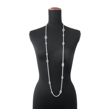 Load image into Gallery viewer, HERMES Chaine d'Ancre Farandole Necklace Size 120 SV925
