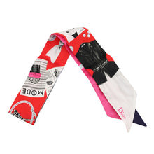 Load image into Gallery viewer, Dior Bandeau Scarf Mitzah Multicolor Silk

