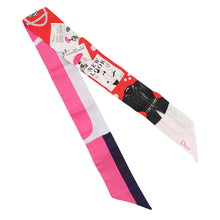 Load image into Gallery viewer, Dior Bandeau Scarf Mitzah Multicolor Silk
