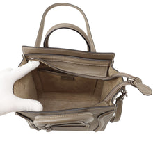 Load image into Gallery viewer, CELINE Luggage Greige189243 Leather Size Nano
