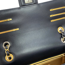 将图像加载到图库查看器中，CHANEL Matelasse Bag Charm Single Flap Chain Shoulder BlackAS2978-B07261-94305 Lambskin Rhinestone Faux Pearl
