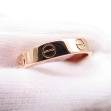 Load image into Gallery viewer, CARTIER Love Ring Size Small/54/#14B4085254/B4085200 18K Pink Gold
