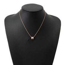 Load image into Gallery viewer, HERMES Pop Ash Necklace Size Mini White Gold Plated Lacquer
