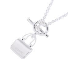 将图像加载到图库查看器中，HERMES Amulette Constance Necklace SV925
