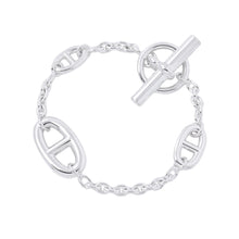 Load image into Gallery viewer, HERMES Chaine d'Ancre Farandole Bracelet Size ST SV925

