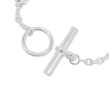 Load image into Gallery viewer, HERMES Chaine d'Ancre Farandole Bracelet Size ST SV925
