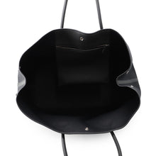 将图像加载到图库查看器中，HERMES Garden Party Voyage Black Toile Military Negonda Leather Size GM
