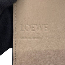 Load image into Gallery viewer, LOEWE Anagram Compact Flap Wallet SandC821L57X01 2150 Pebble Grain Calf Leather
