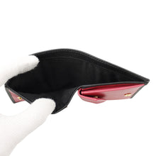Load image into Gallery viewer, PRADA Saffiano Leather Multicolor Compact Wallet Black/Hibiscus1MV204_ZLP_F061H Saffiano LeatherLeather
