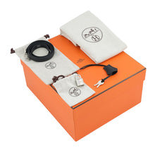 将图像加载到图库查看器中，HERMES Kelly Retourne Black Togo Leather Size 25
