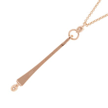 Load image into Gallery viewer, HERMES Pendant "Clou de Forges" Double Tour Size 40H125307B 00400 18K Pink Gold
