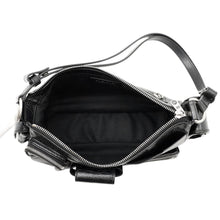 Load image into Gallery viewer, BALENCIAGA Super Busy Sling Bag Black802227 Arena Lambskin Size Small
