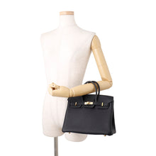 Load image into Gallery viewer, HERMES Birkin Black Togo Leather Size 25
