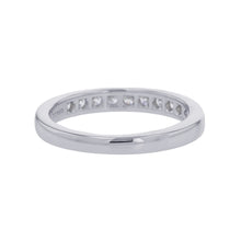 将图像加载到图库查看器中，TIFFANY&amp;Co. Half Eternity Ring Size Approximately No. 13 Pt950
