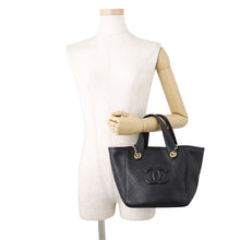 Load image into Gallery viewer, CHANEL Mini Shopping Bag BlackAS6199 Calf Leather
