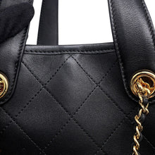 Load image into Gallery viewer, CHANEL Mini Shopping Bag BlackAS6199 Calf Leather
