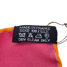 Load image into Gallery viewer, HERMES Carre PLUIE DETINCELLES (Rain of Fireworks) Size 90 Pink/Multicolor Silk100%
