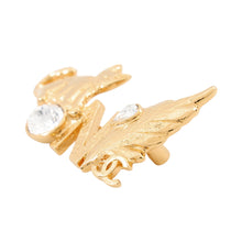 Load image into Gallery viewer, CHANEL Cat motif broochABH061 Gold Plated Crystal
