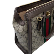 Load image into Gallery viewer, GUCCI OBDIA GG Supreme 2WAY Tote Bag Beige/Brown547551 PVC Leather
