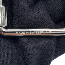将图像加载到图库查看器中，HERMES Etrier Keychain Silver Metal
