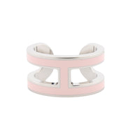 HERMES Pop Ash Ear Cuff Rose Dragee Lacquer Metal