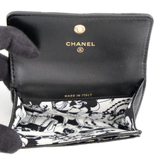 Load image into Gallery viewer, CHANEL Matelasse Flap Card Case BlackAP2563 B07244 NG538 Lambskin
