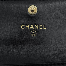 Load image into Gallery viewer, CHANEL Matelasse Flap Card Case BlackAP2563 B07244 NG538 Lambskin
