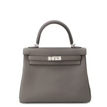 Load image into Gallery viewer, HERMES Kelly Retourne Etain Togo Leather Size 25
