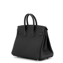 将图像加载到图库查看器中，HERMES Birkin Black Togo Leather Size 25
