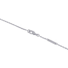 将图像加载到图库查看器中，Van Cleef &amp; Arpels Vintage Alhambra 1PD Necklace 2022 HolidayVCARP9RU00 18K White Gold
