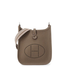 Load image into Gallery viewer, HERMES Evelyne Amazon Sangle Caval Etoupe Taurillon Clemence Size TPM
