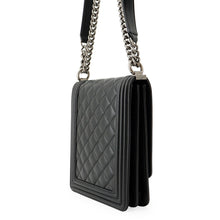 Load image into Gallery viewer, CHANEL Boy Chanel ChainShoulder Bag BlackAS0130 Lambskin
