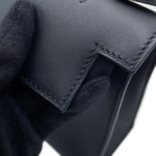 Load image into Gallery viewer, HERMES PochetteKelly Black Swift Leather
