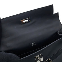 Load image into Gallery viewer, HERMES PochetteKelly Black Swift Leather
