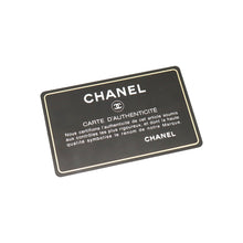 将图像加载到图库查看器中，CHANEL 2.55 Icon Chain Wallet BlackA80442 Leather
