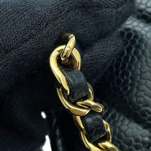 Load image into Gallery viewer, CHANEL Matelasse Classic Chain Wallet BlackAP0250 Caviar Leather
