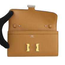 将图像加载到图库查看器中，HERMES Constance To Go Long Sesame Epsom
