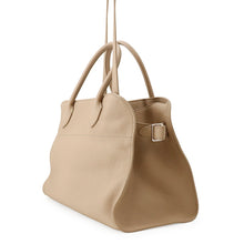 Load image into Gallery viewer, The Row Soft Margaux Dark topeW1586 L133 Calf Leather Size 12
