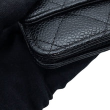 Load image into Gallery viewer, CHANEL Classic Matelasse Chain Wallet BlackAP0250 Caviar Leather
